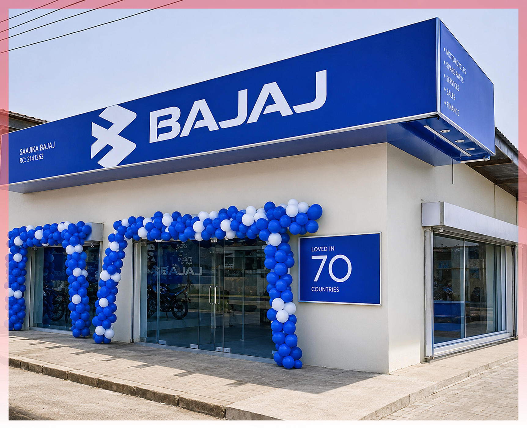 Bajaj branding